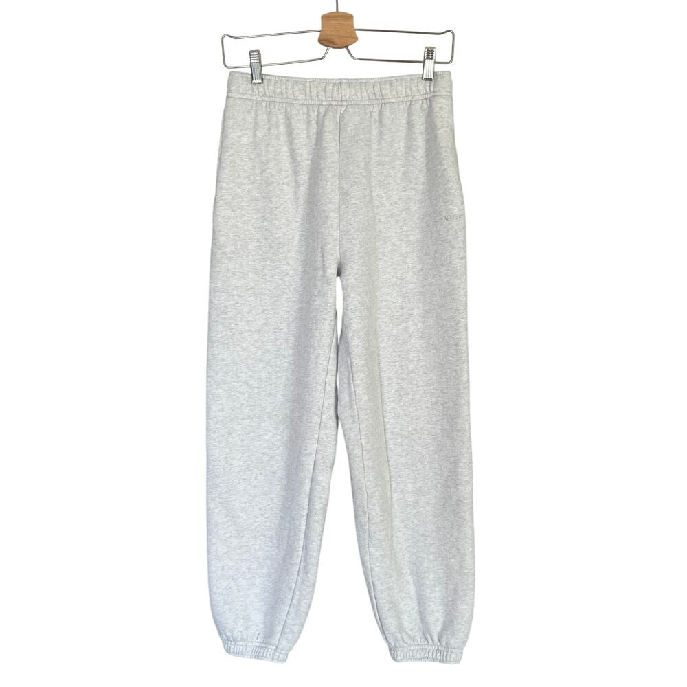 Aritzia Gray Cozy Sweatfleece Size S Mega Fit Sweatpants Lounge Pants Athleisure